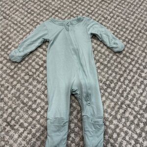 Cozy Kids One Piece in Soft Green